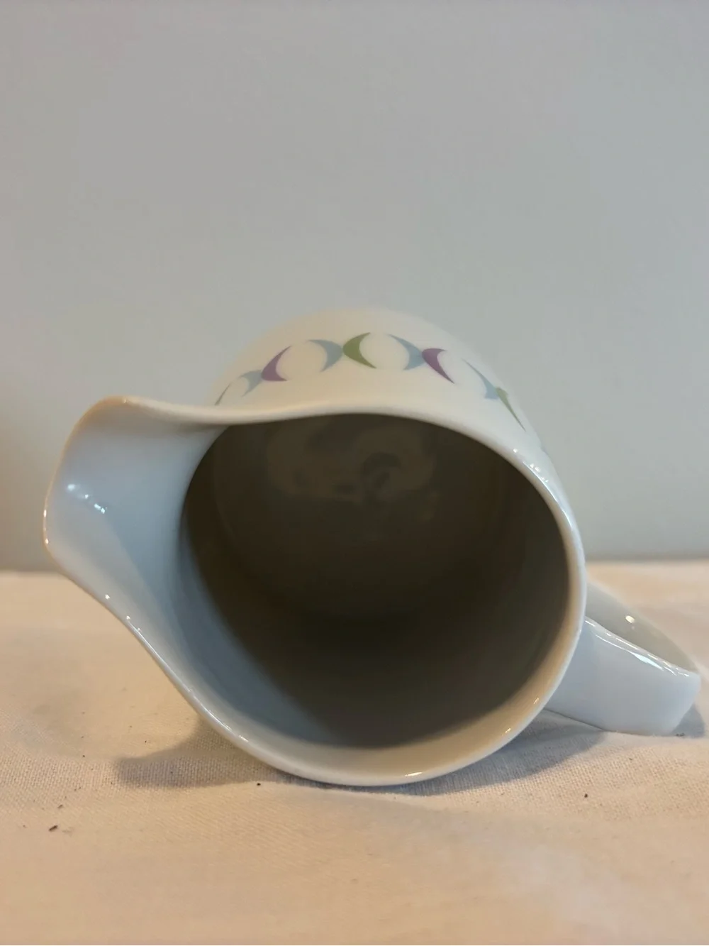 Vintage Elite By Mikasa Fine China Narumi “Rhythm” Creamer 4”
